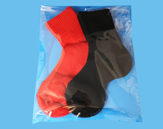 アパレル用の透明袋